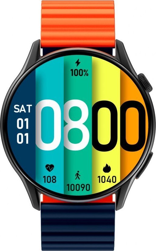 фото Смарт-годинник Kieslect KR Pro Blue/Orange