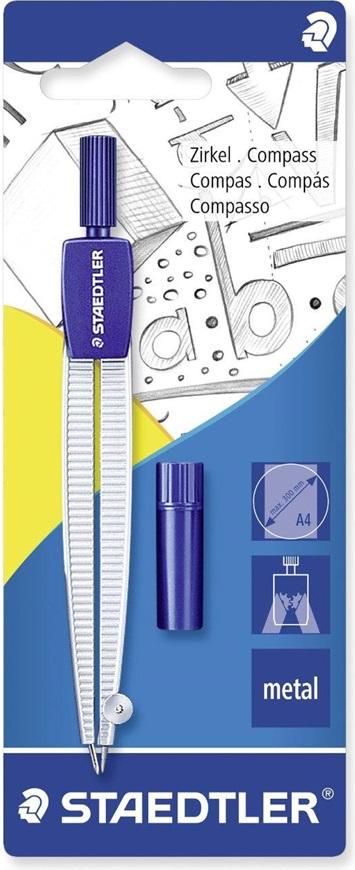 Staedtler Cyrkiel szkolny z etui na grafity SB 550 50BK