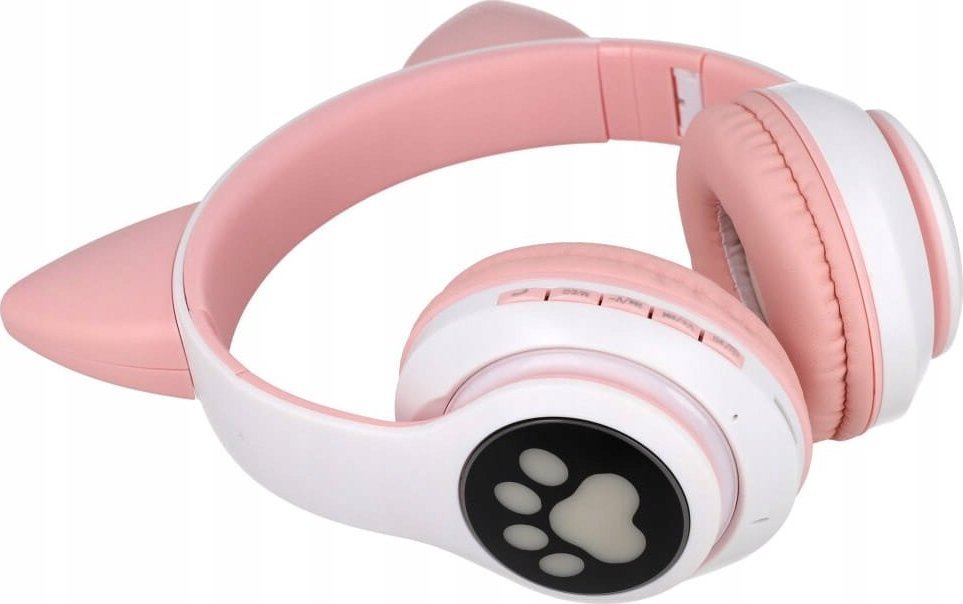 фото Навушники без мікрофону Protect LED Pink