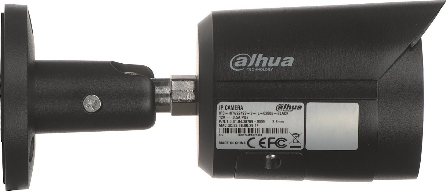 фото IP-камера Dahua Technology IPC-HFW2249S-S-IL-0280B Black