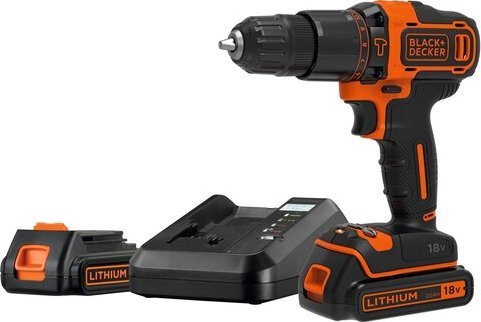 фото Шурупокрут Black+Decker BDCHD18K1B2