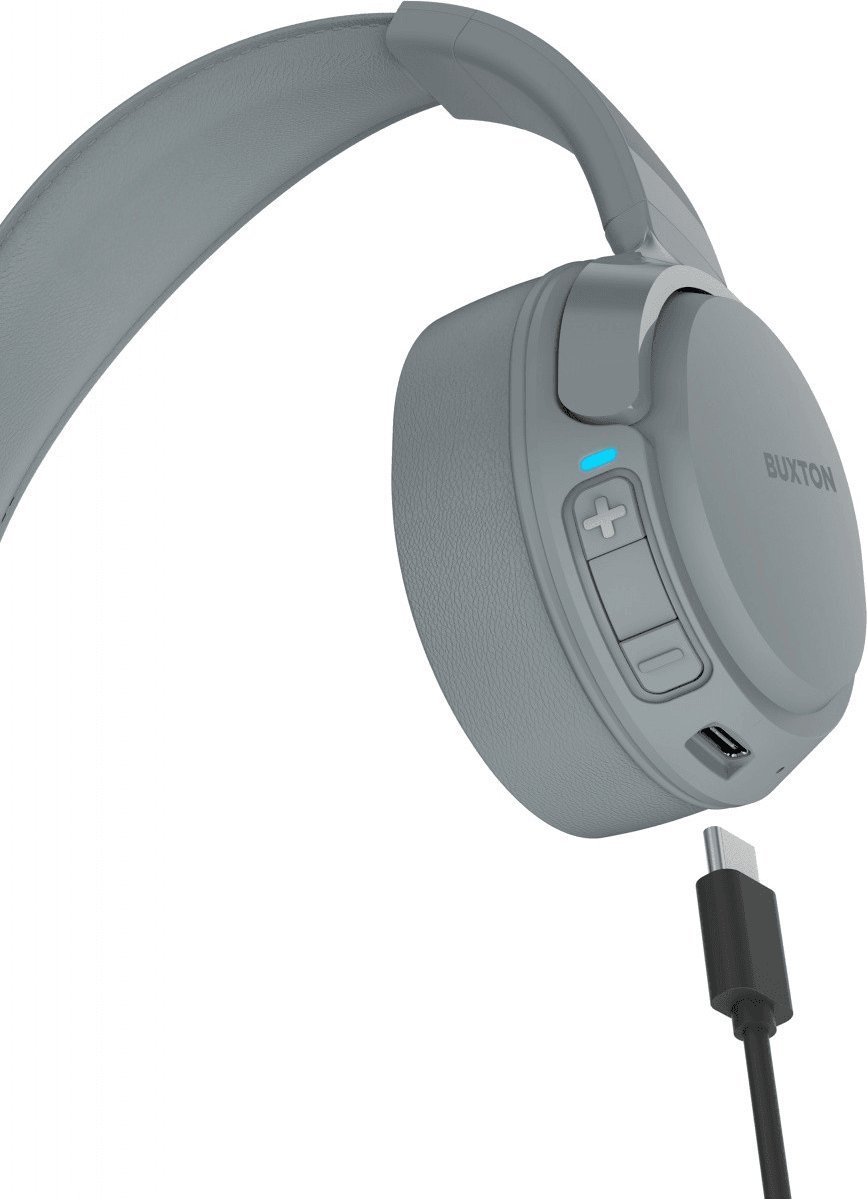 фото Навушники з мікрофоном Buxton BHP 7300 Gray