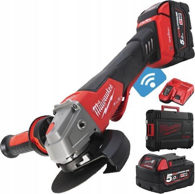 фото Болгарка (кутова шліфувальна) Milwaukee M18 ONEFSAG125XPDB-502X (4933478435)