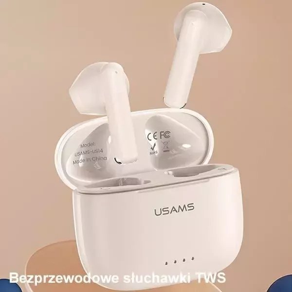 фото Навушники TWS Usams US14 White (BHUUS02)
