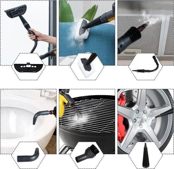 фото Пароочисник Costway EP20819DE-YW