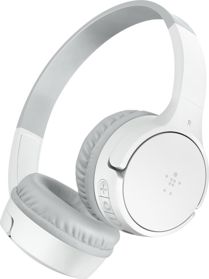 фото Навушники з мікрофоном Belkin Soundform Mini White (AUD002btWH)