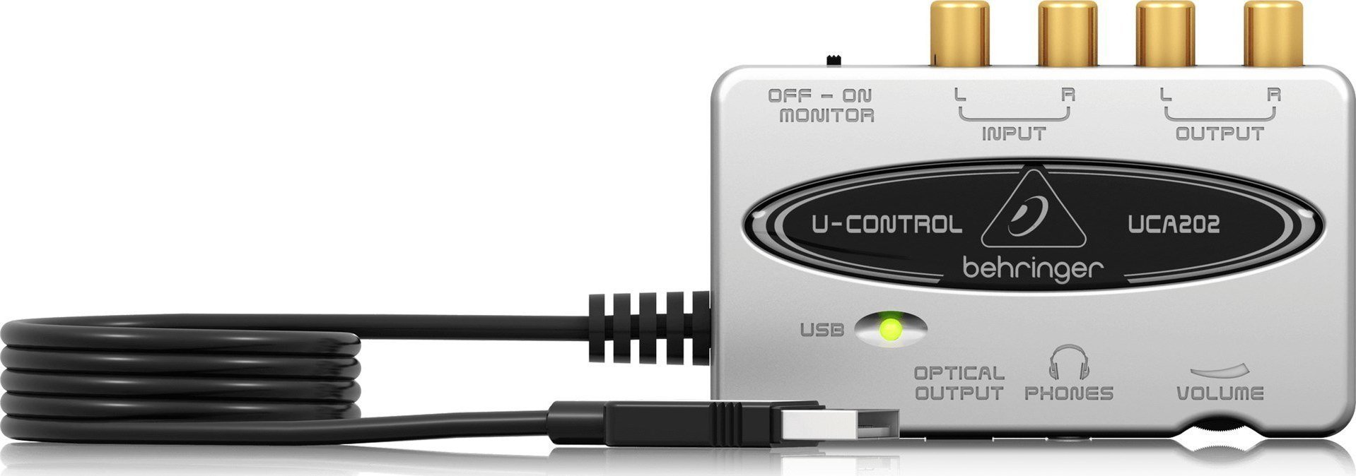 фото USB аудіоінтерфейс Behringer UCA202 (27000130)