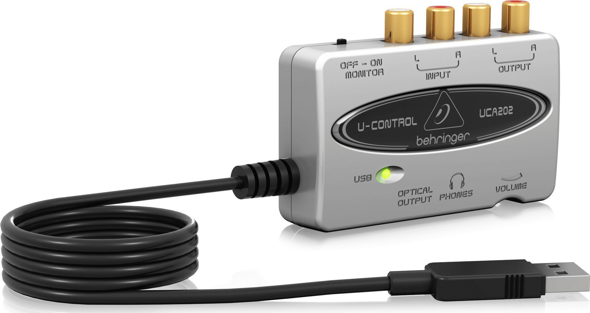 фото USB аудіоінтерфейс Behringer UCA202 (27000130)