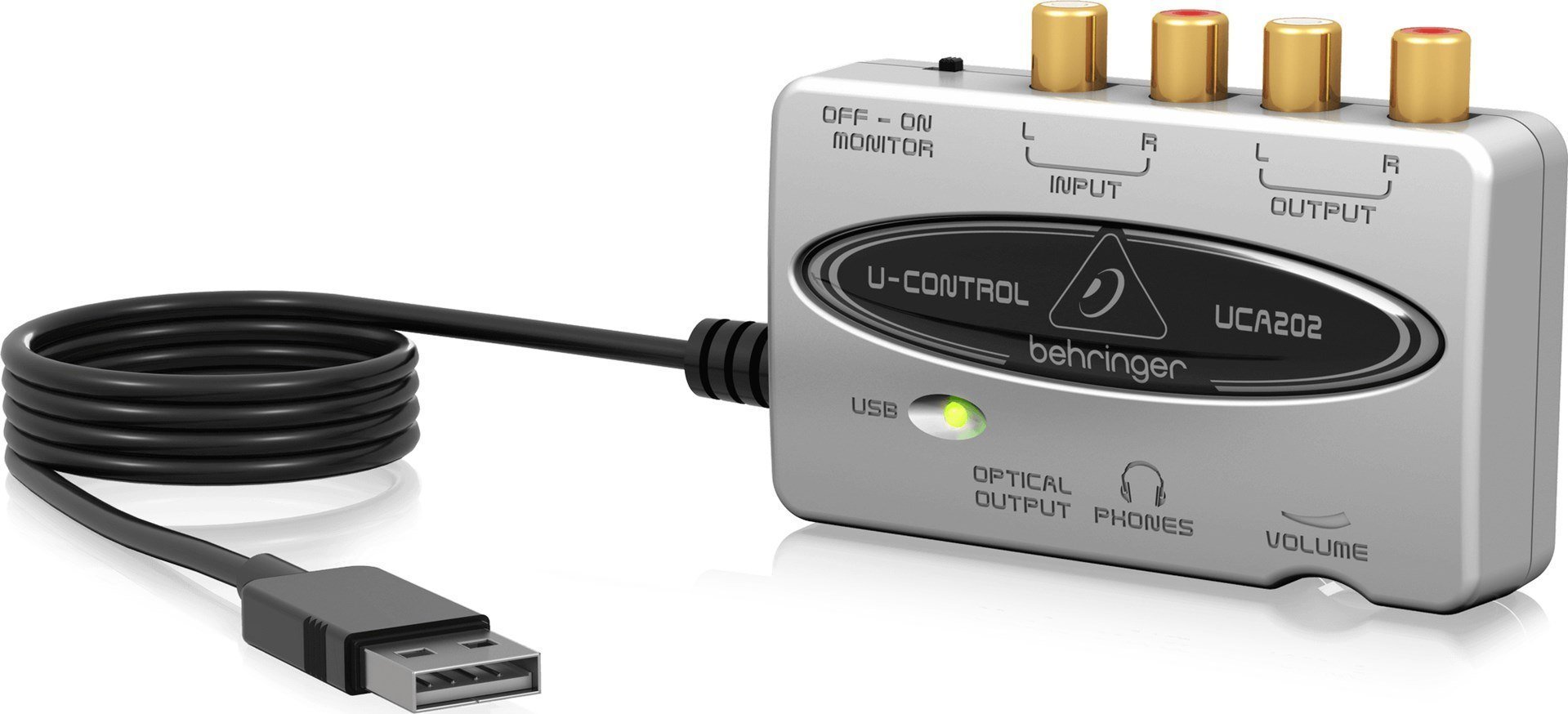 фото USB аудіоінтерфейс Behringer UCA202 (27000130)