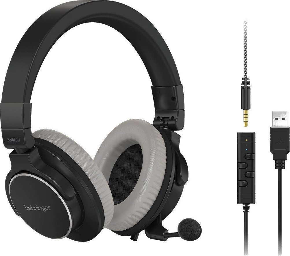 фото Навушники з мікрофоном Behringer BH470U Black