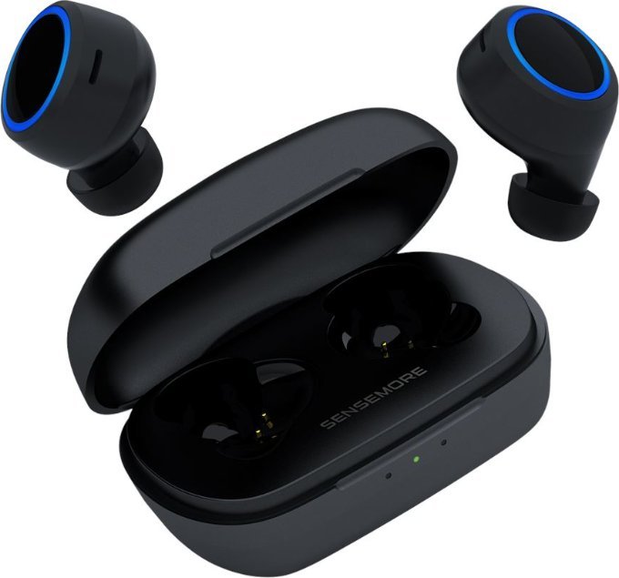 фото Навушники TWS Creative Sensemore Air Black (51EF1020AA000)