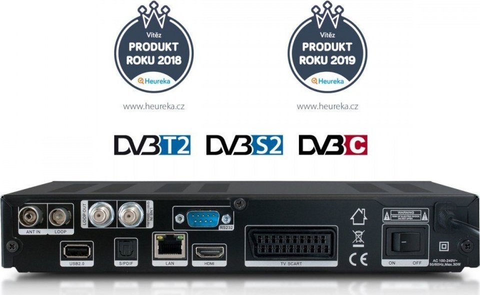 фото TV-тюнер зовнішній AbCom CryptoBox Tuner AB 752HD Combo