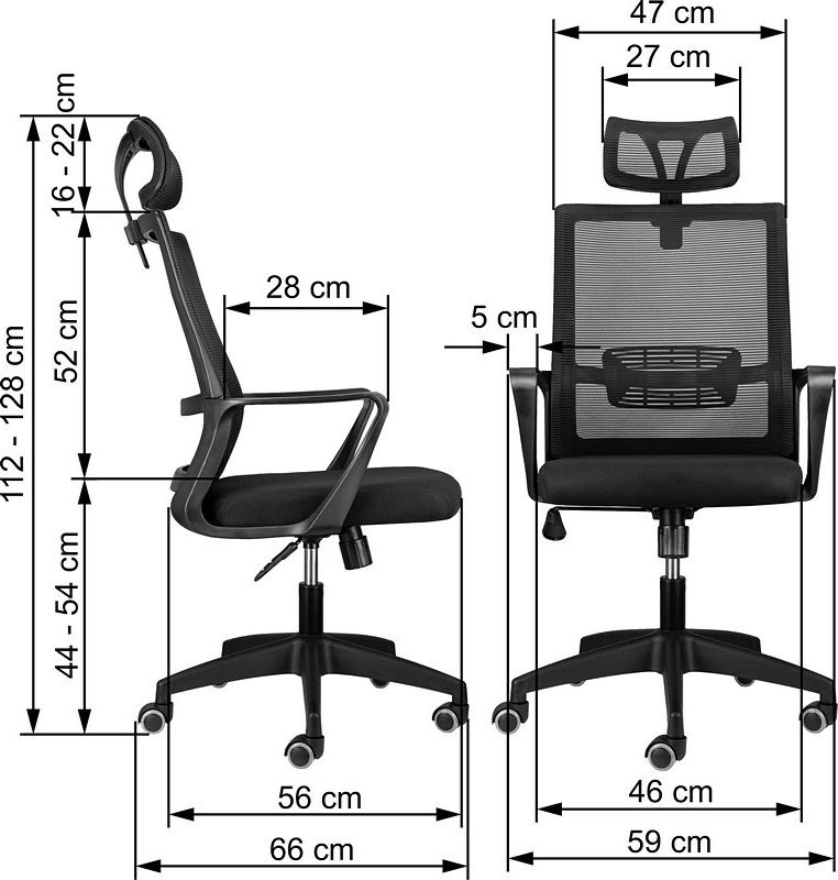 фото Офісне крісло Szchara X50 Black