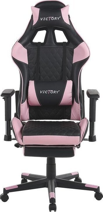 фото Офісне крісло Beliani Victory Black/Pink