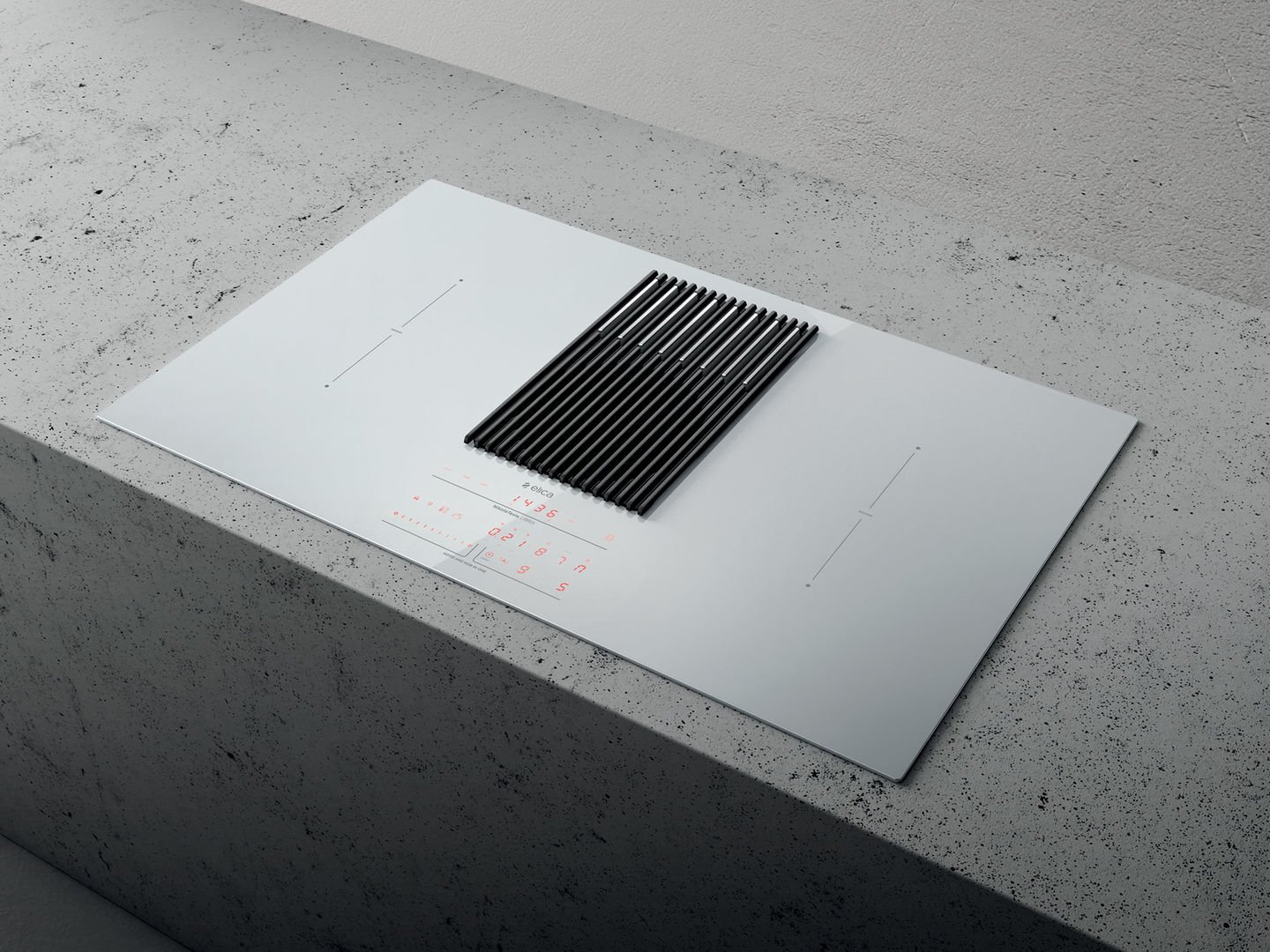 фото Індукційна варильна поверхня Elica Nikolatesla Libra WH/F/83