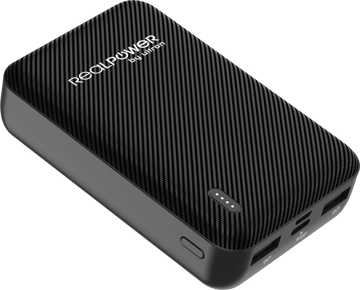 фото Зовнішній акумулятор (павербанк) Realpower PB-10000 SE 10000mAh Black