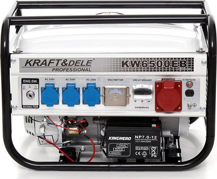 фото Бензиновий генератор Kraft&Dele KD113