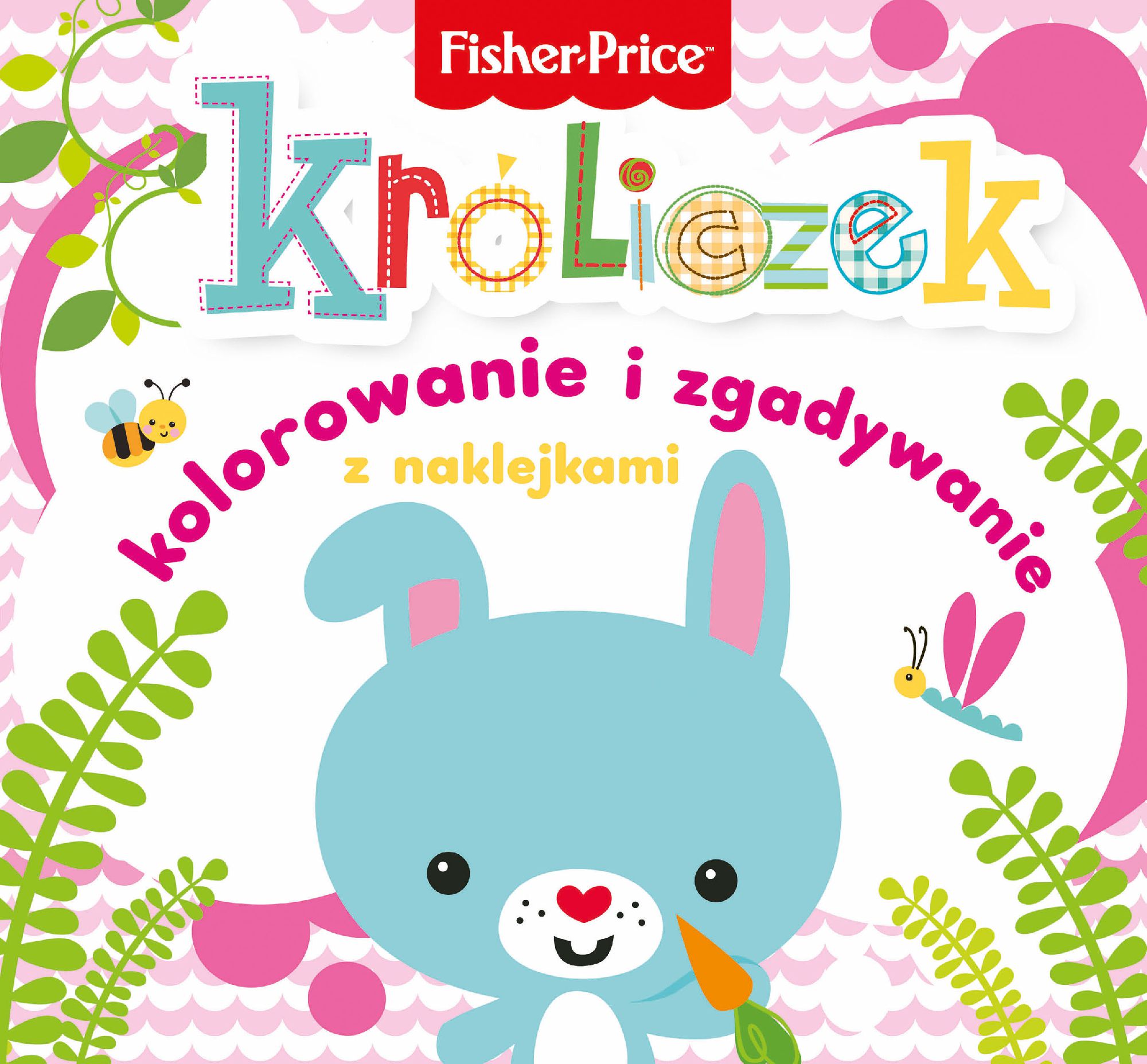 Fisher Price Kolorowanka podłogowa. Króliczek (233059)