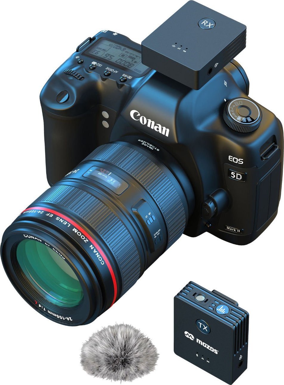 фото Накамерна радіосистема Mozos S9