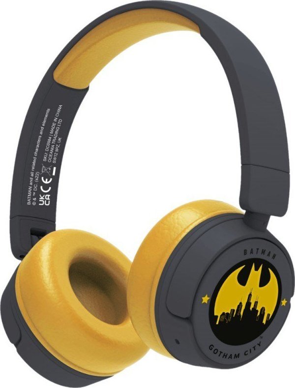 фото Навушники з мікрофоном OTL Batman Gotham City Kids V2 (DC0984)