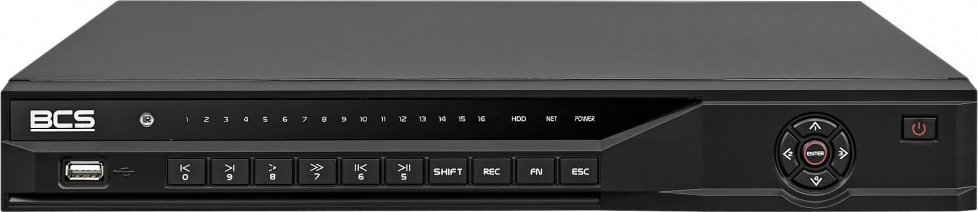 фото Мережевий відеореєстратор (NVR) BCS BCS-L-NVR1602-A-4K-16P-AI