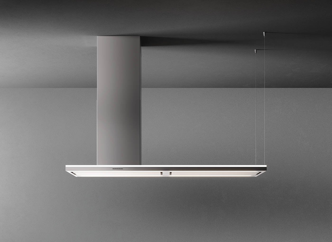 фото Витяжка декоративна Falmec Lumen NRS Isola 75 NR SS X
