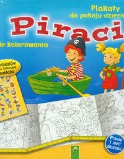 Plakaty do kolorowania - Piraci - 145328
