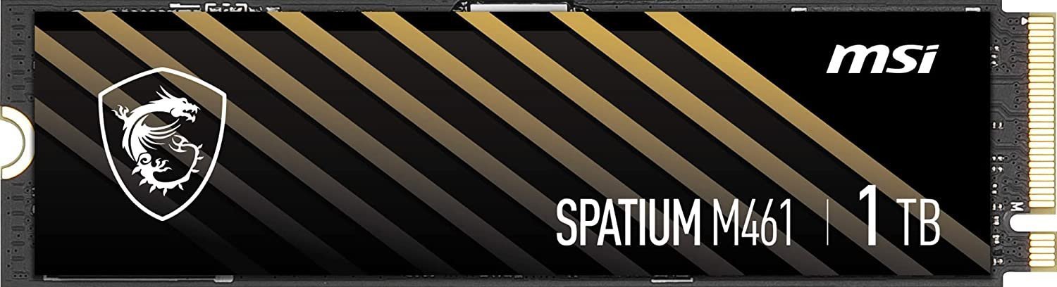 MSI Spatium M461 1TB M.2 2280 PCI-E x4 Gen4 NVMe