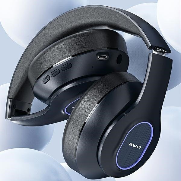 фото Навушники з мікрофоном Awei A100BL Black