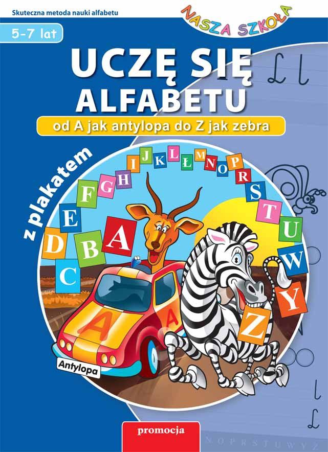 Uczę się alfabetu + plakat SIEDMIORÓG - 85430
