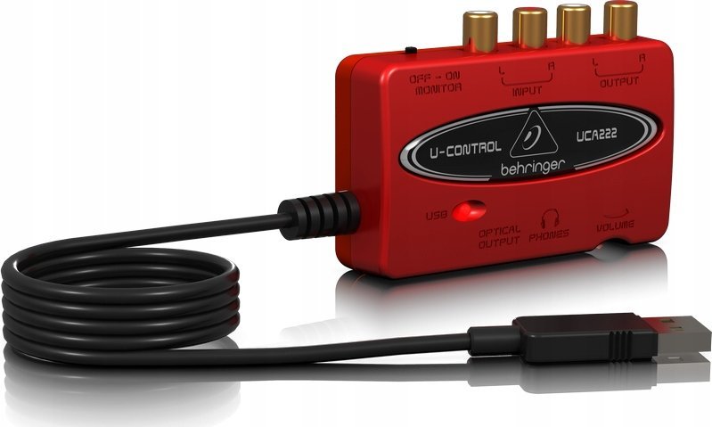 фото USB аудіоінтерфейс Behringer UCA222 (27000131)