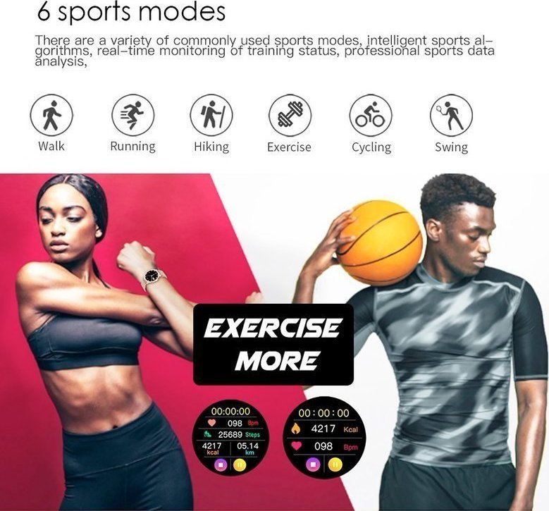 фото Смарт-годинник Rubicon RNBE66 Black