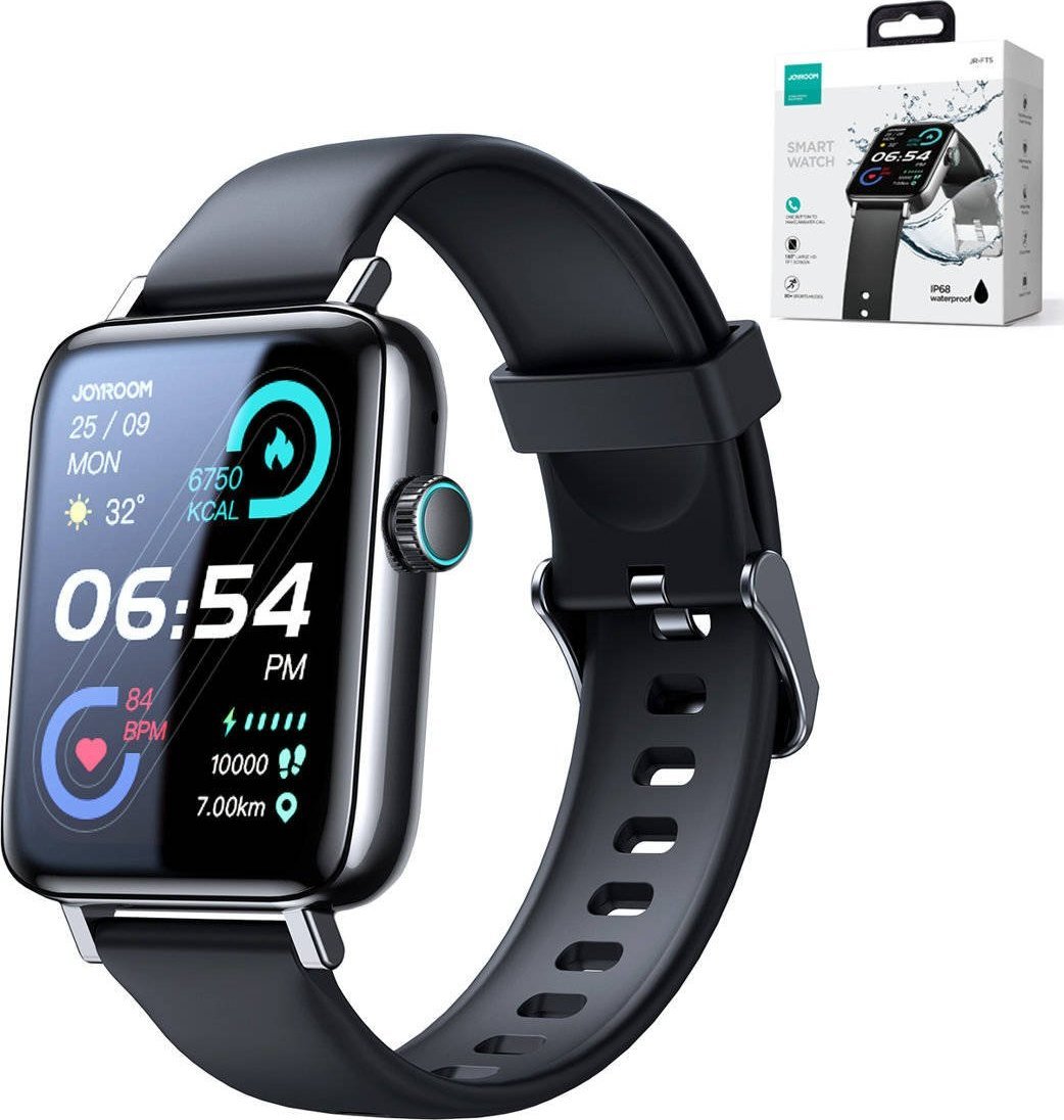 фото Смарт-годинник Joyroom JR-FT5 Black