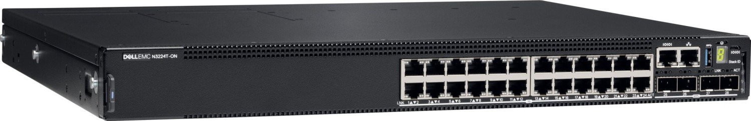 фото Комутатор керований 2 рівня Dell N3224T-ON