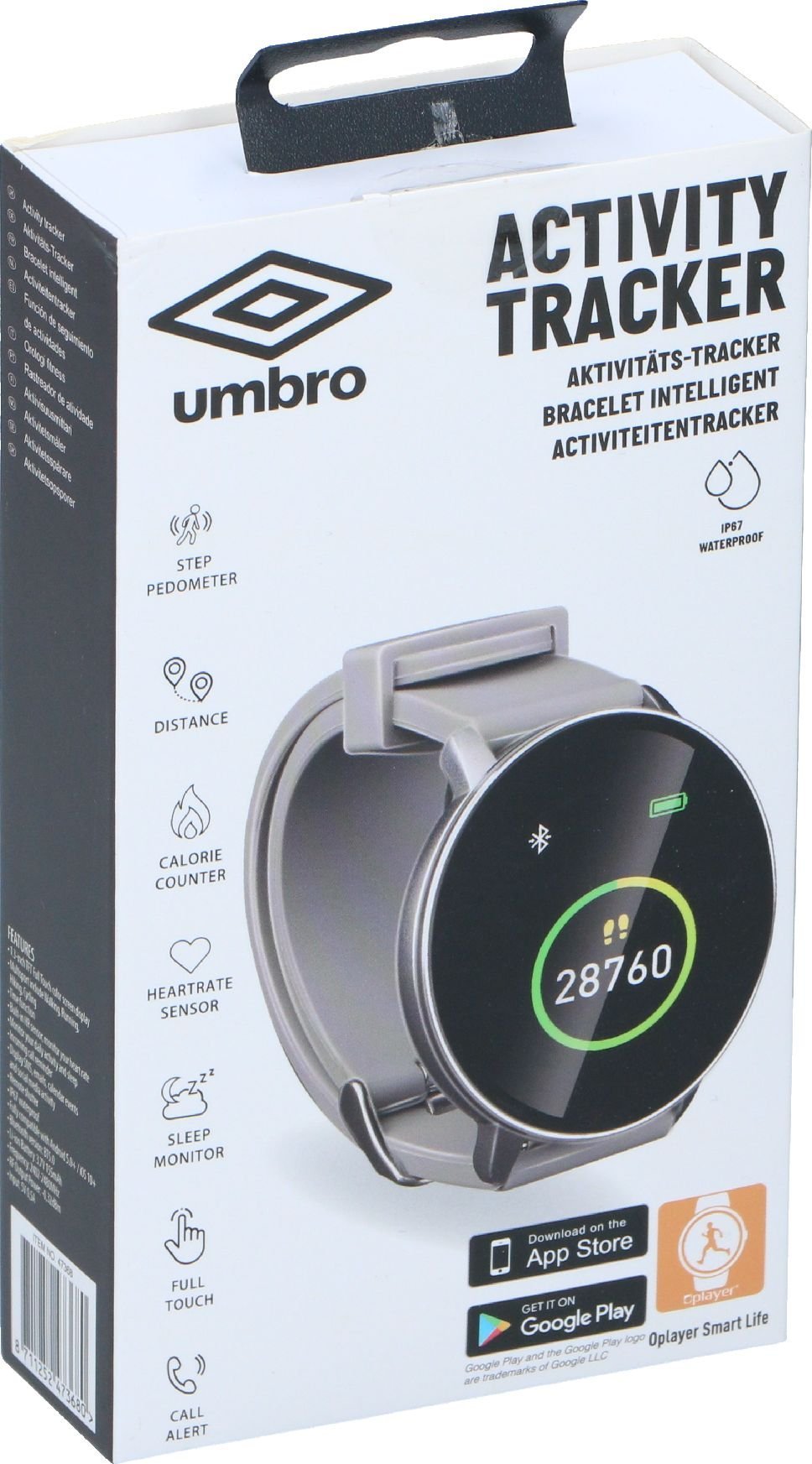 фото Фітнес-браслет Umbro Activity Tracker Gray
