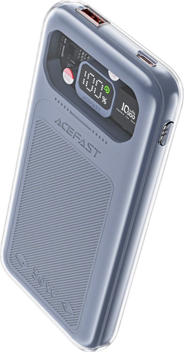 фото Внешний аккумулятор (пауэрбанк) Acefast M1 10000mAh Grey