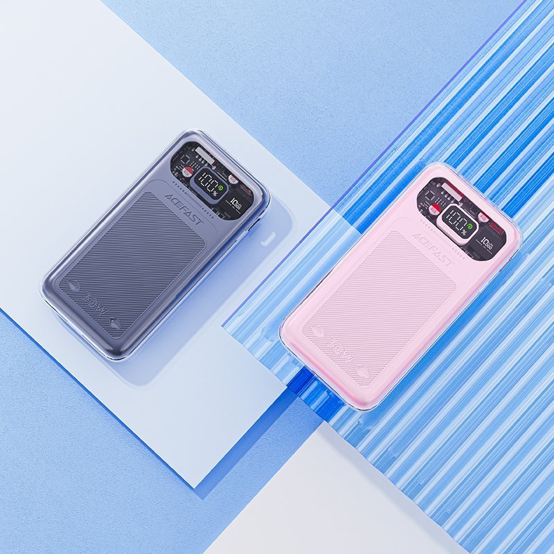 фото Внешний аккумулятор (пауэрбанк) Acefast M1 10000mAh Grey