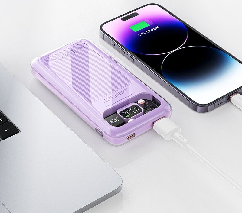фото Внешний аккумулятор (пауэрбанк) Acefast M1 10000mAh Grey