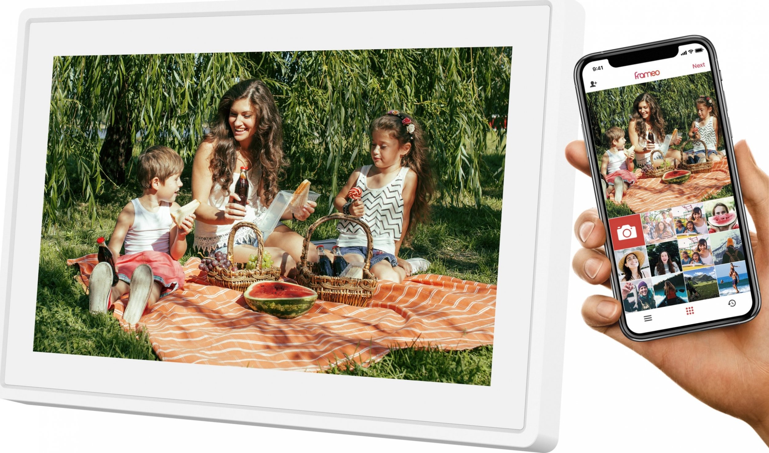 фото Цифрова рамка Sencor SDF 1092 W