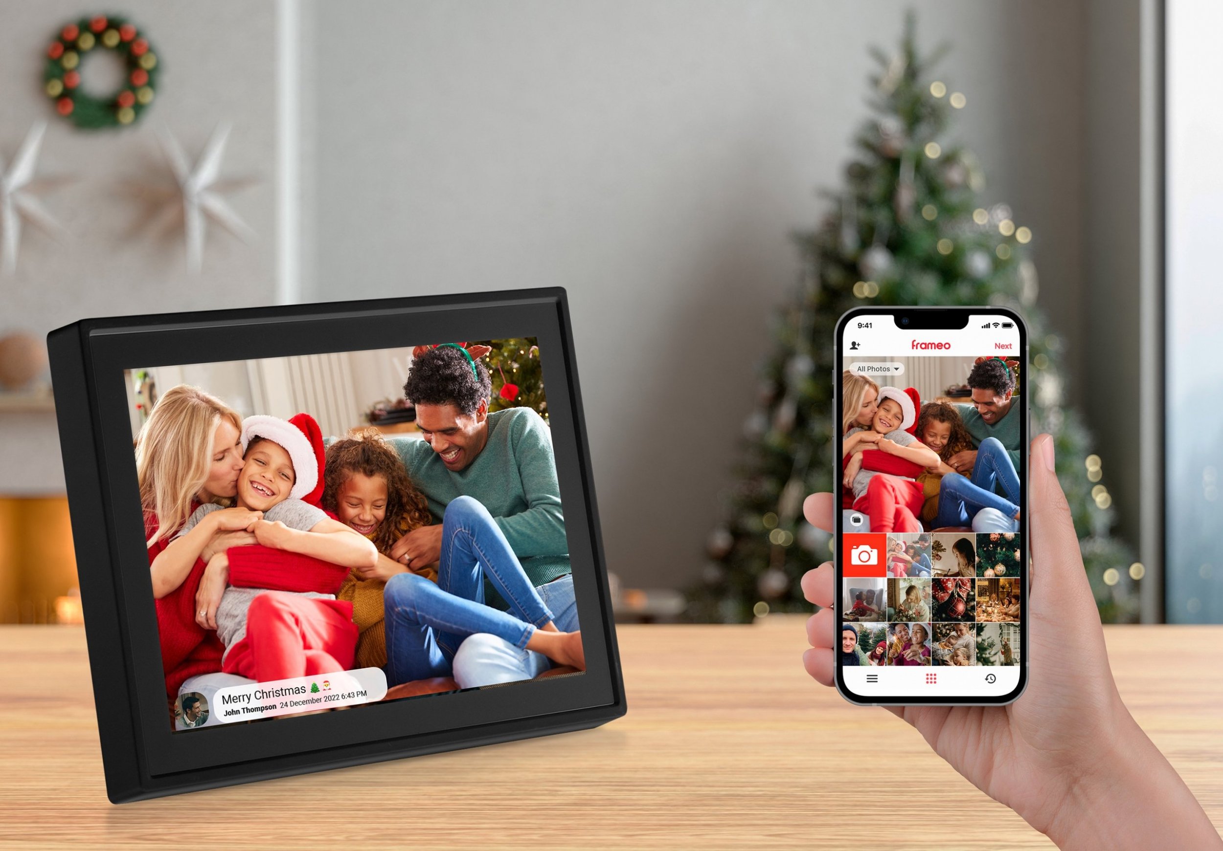 фото Цифрова рамка Sencor SDF 1092 W