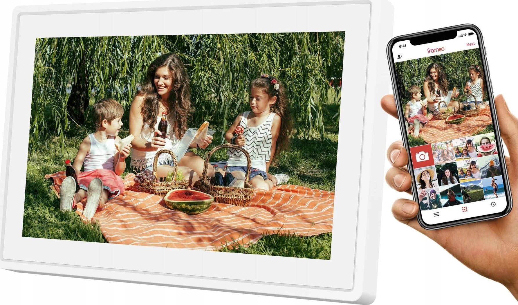 фото Цифрова рамка Sencor SDF 1092 W