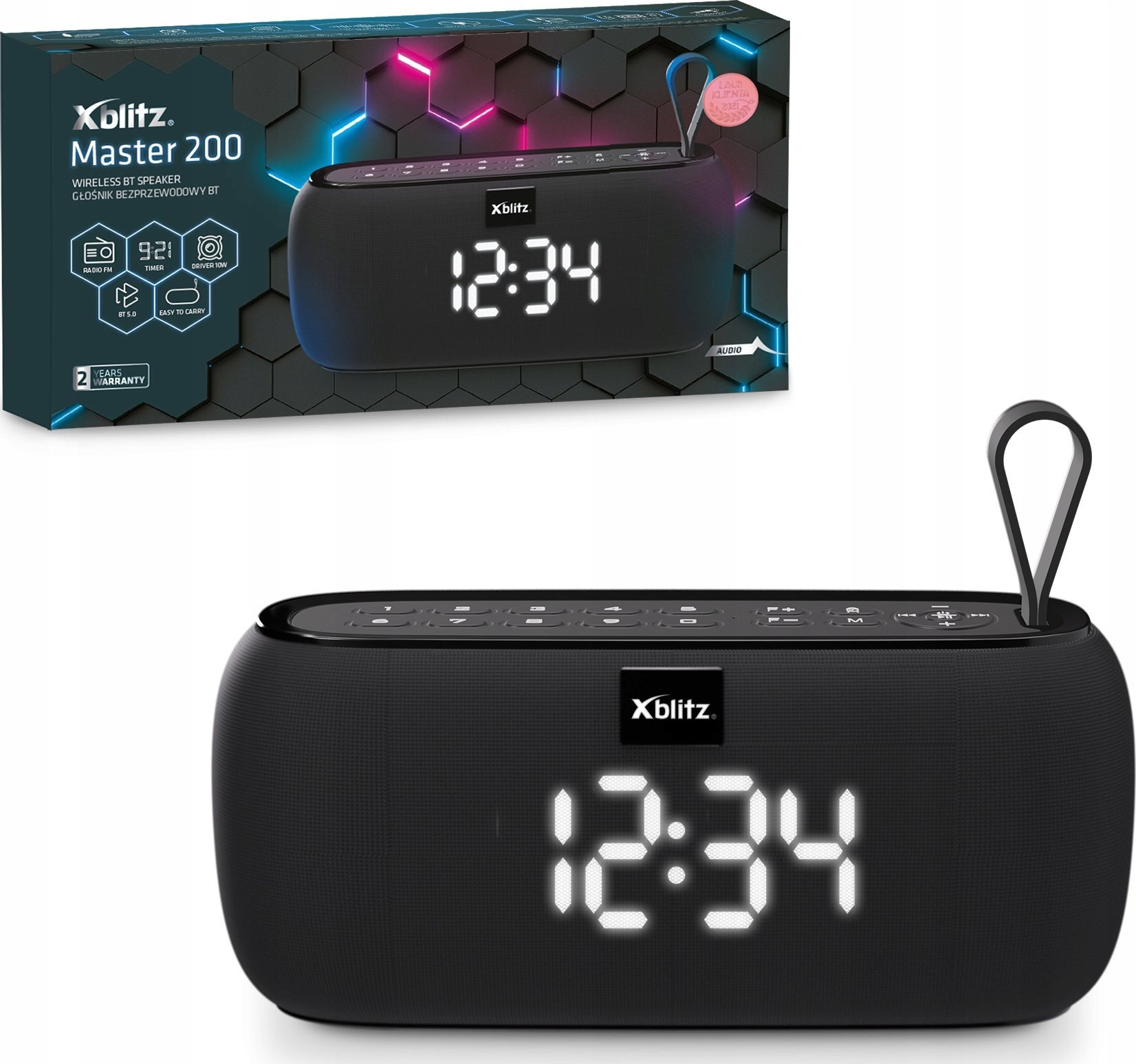 фото Портативна колонка Xblitz Master 200 Black