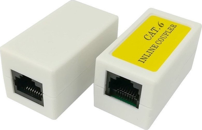 NetRack Łącznik przewodów RJ45-RJ45 Netrack kat. 6 UTP