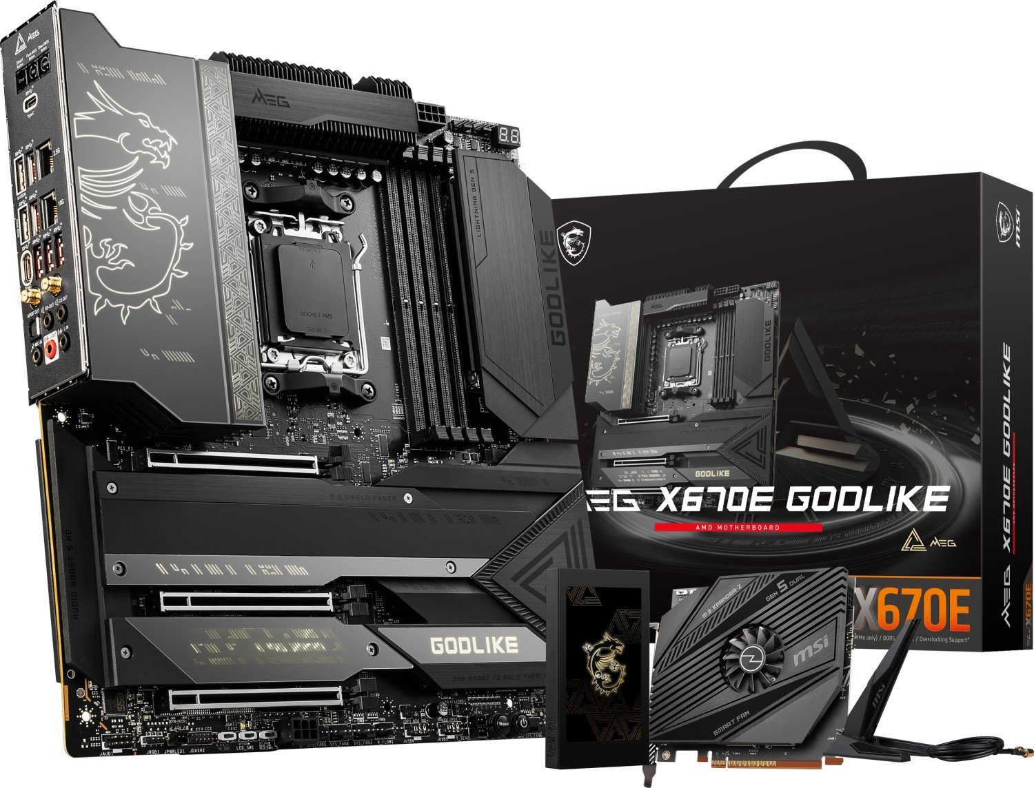 фото Материнська плата MSI MEG X670E Godlike