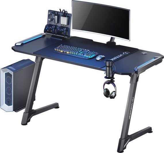 фото Геймерський ігровий стіл Ultradesk Space XXL V2 Black (UDESK-SP-XL)