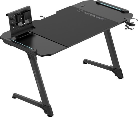 фото Геймерський ігровий стіл Ultradesk Space XXL V2 Black (UDESK-SP-XL)