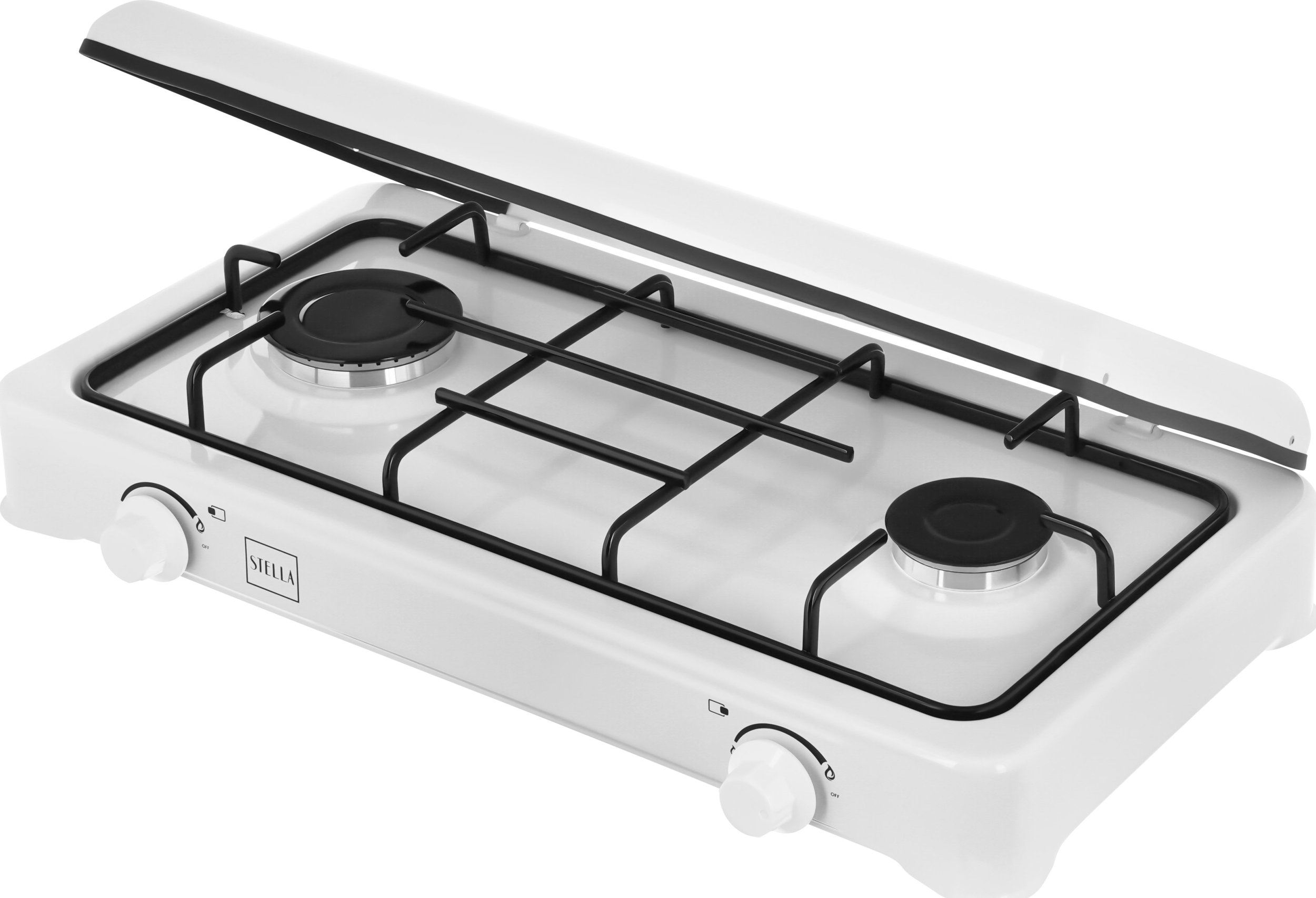 фото Настільна плита Stella STKGB-02 White