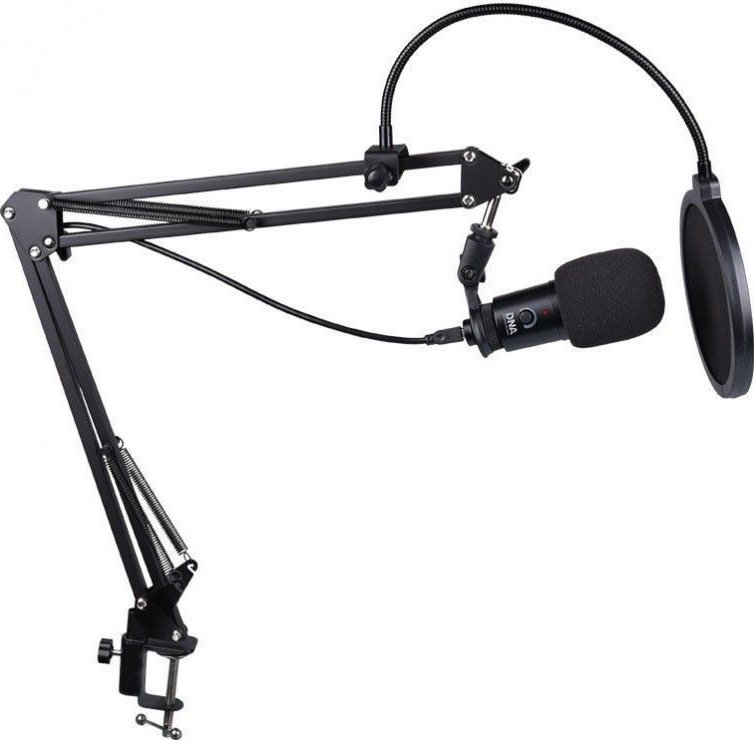 фото Мікрофон для ПК/ для стрімінгу, подкастів DNA CM USB Kit (MIK-DNAP-005)