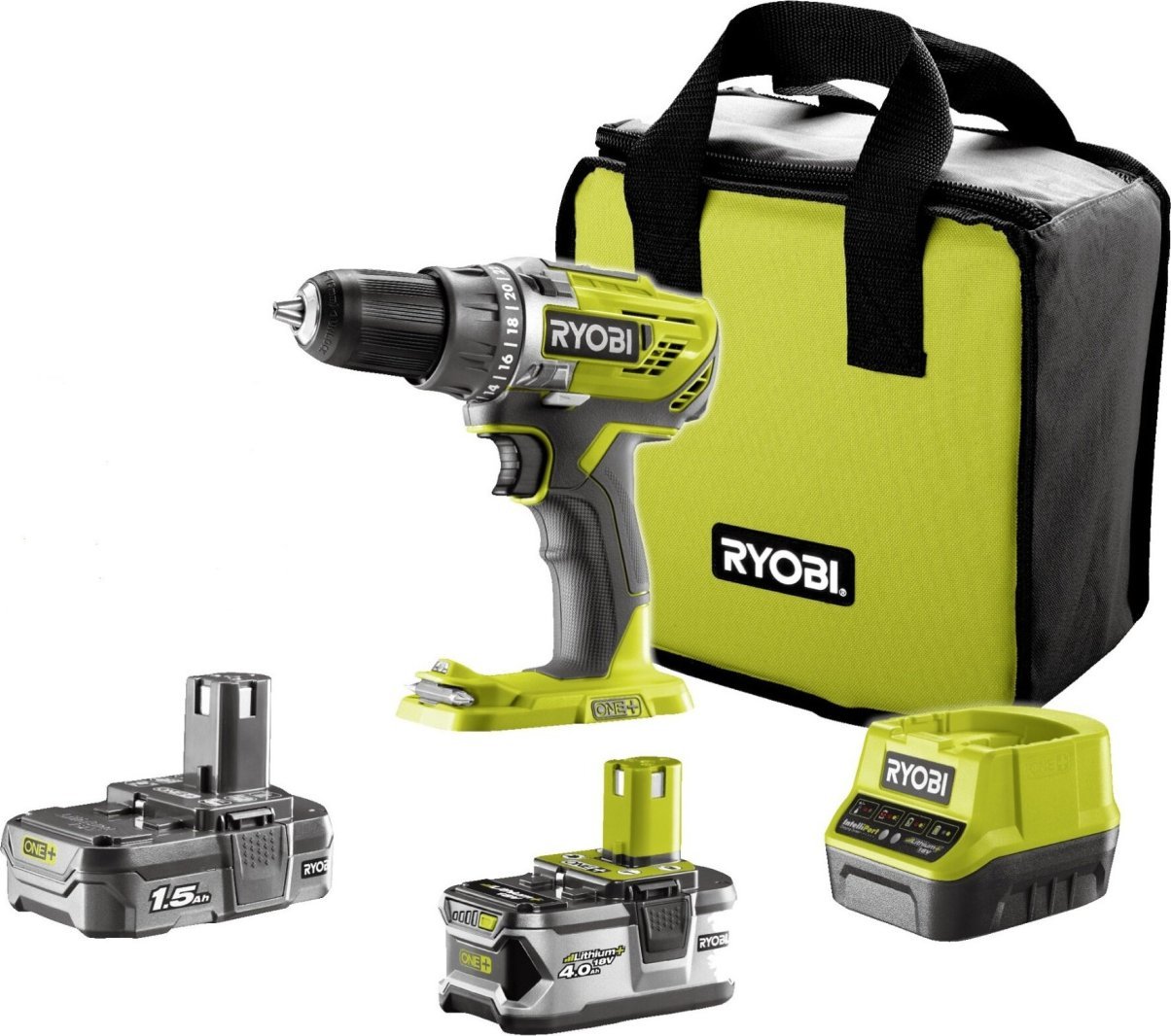 фото Шурупокрут Ryobi R18DD3-2415BSA31