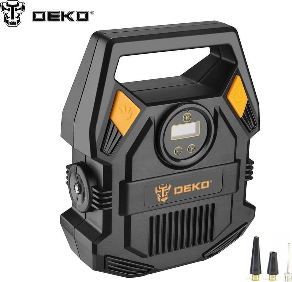 фото Автомобільний компресор (електричний) Deko DKCP160Psi-LCDG